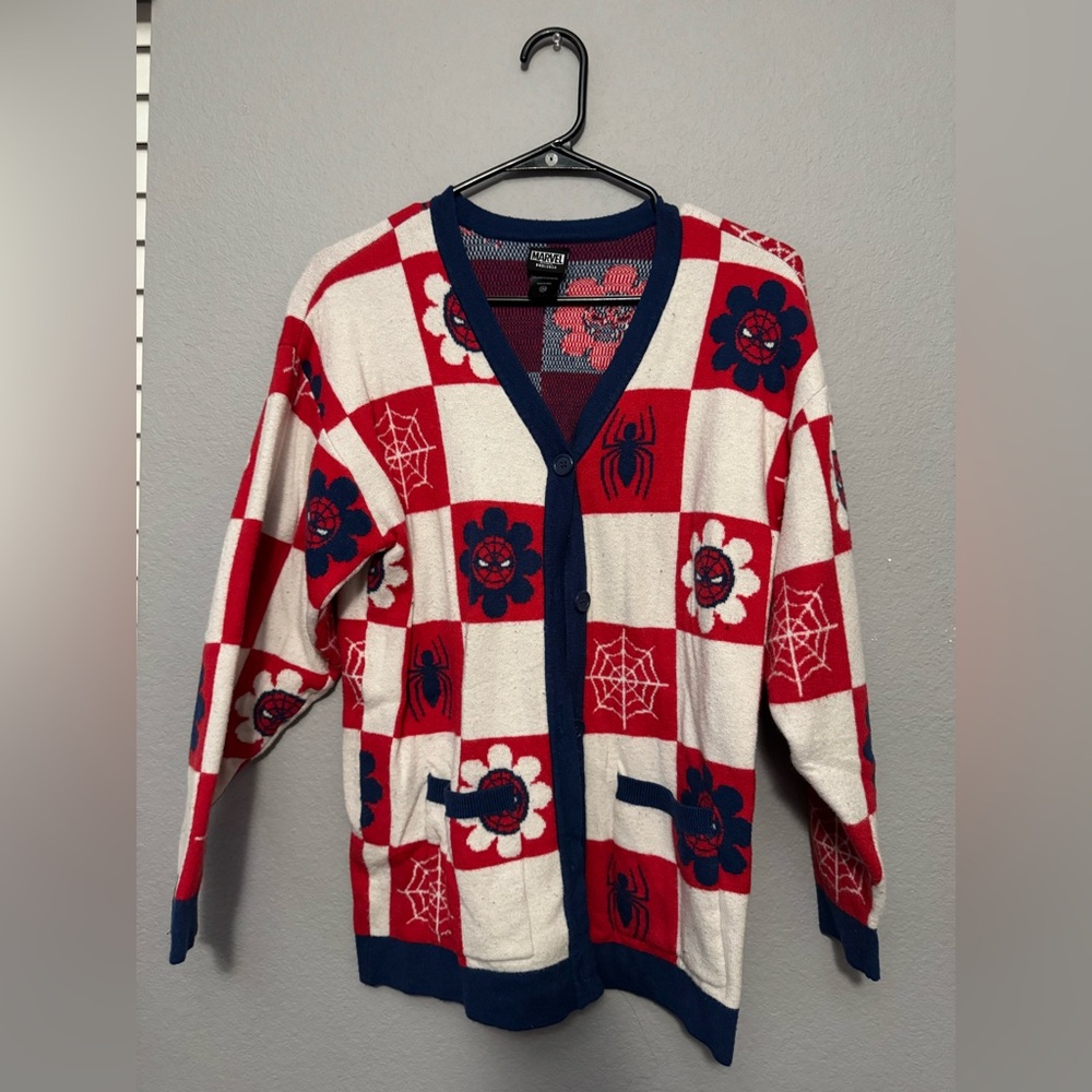 Disney Spiderman Flower Cardigan